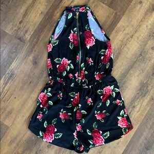 Rue 21 Rose Sleeveless Romper